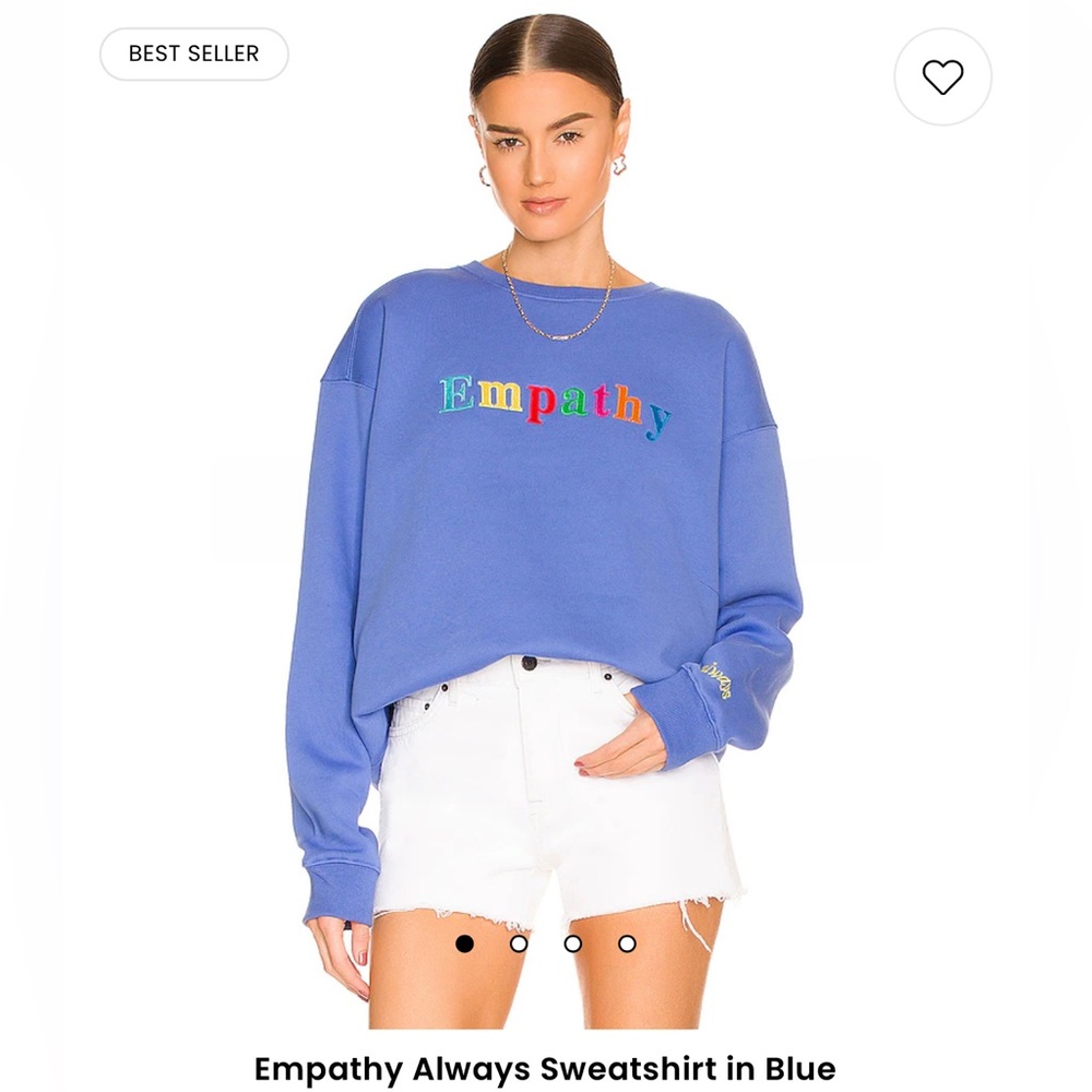 Mayfair Group Empathy Always Crewneck in blue